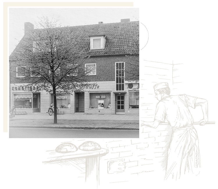 1958 bis 1968 Bäckerei-Konditorei Bohnenkamp - WIR-BACKEN-NOCH-SELBST.com