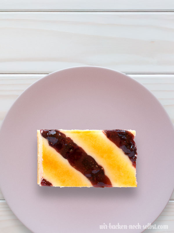 Käseschnitten Kirsch